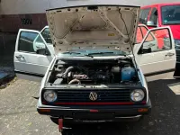 Gebraucht VW Golf III 55 PS (40 kW) 1992 Weiß Kleinwagen
