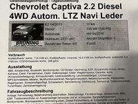 gebraucht Chevrolet Captiva Captiva2.2 Diesel 4WD Automatik LTZ