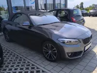 Gebraucht BMW 218 Sport Line 136 PS (100 kW) 2019 Grau Cabrio