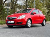 Gebraucht Opel Corsa 80 PS (58 kW) 2008 Rot Kleinwagen