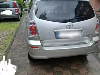 Gebraucht Toyota Corolla Verso 130 PS (95 kW) 2006 Silber Van / Kleinbus
