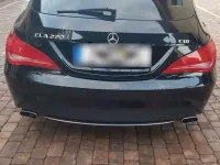 Gebraucht Mercedes CLA220 177 PS (130 kW) 2015 Schwarz Coupé