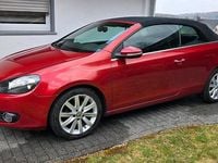 Gebraucht VW Golf 105 PS (77 kW) 2011 Rot Cabrio