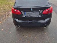 Gebraucht BMW 218 150 PS (110 kW) 2018 Schwarz Van / Kleinbus