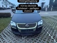 Gebraucht VW Touran Highline 140 PS (102 kW) 2007 Schwarz Van / Kleinbus