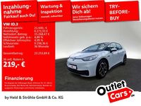 Gebraucht VW ID.3 Pro Performance 150 kW (204 PS) 2022 Gletscherweiß metallic Kleinwagen