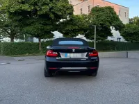 Gebraucht BMW 218 Luxury Line 136 PS (100 kW) 2015 Schwarz Cabrio