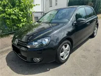 Gebraucht VW Golf VI Style 105 PS (77 kW) 2011 Schwarz Kleinwagen