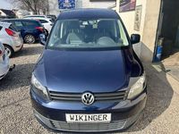 Gebraucht VW Caddy Trendline 86 PS (63 kW) 2012 Night blue metallic (metallic) Van / Kleinbus