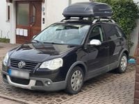 Gebraucht VW Polo Cross 69 PS (50 kW) 2008 Schwarz Kleinwagen