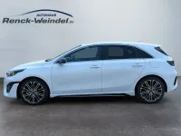 Gebraucht Kia Ceed GT GT-Line 160 PS (117 kW) 2022 Wd) cararraweiss (weiss Limousine