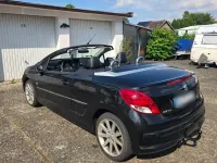 Gebraucht Peugeot 207 CC Roland Garros 120 PS (88 kW) 2011 Schwarz Cabrio