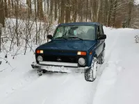 Gebraucht Lada Taiga 83 PS (61 kW) 2014 Blau SUV