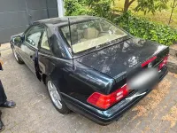 Gebraucht Mercedes SL320 224 PS (164 kW) 2001 Schwarz Cabrio