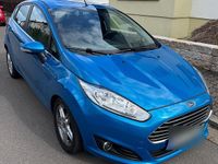 Gebraucht Ford Fiesta 100 PS (73 kW) 2013 Blau Kleinwagen