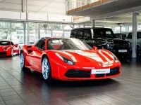 Gebraucht Ferrari 488 669 PS (492 kW) 2017 Rosso scuderia Cabrio