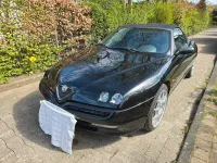 Second-hand Alfa Romeo Spider 155 CP (114 kW) 1998 Negru Cabrio