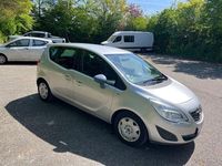 Gebraucht Opel Meriva Edition 101 PS (74 kW) 2011 Silber Van / Kleinbus