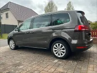 Usata VW Sharan 150 CV (110 kW) 2017 Marrone Monovolume