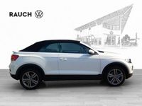 Gebraucht VW T-Roc Cabriolet Style 150 PS (110 kW) 2021 Weiß Cabrio