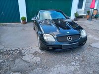 Gebraucht Mercedes SLK320 218 PS (160 kW) 2000 Schwarz Cabrio