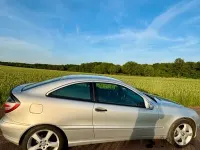 Gebraucht Mercedes C200 122 PS (89 kW) 2006 Silber Coupé