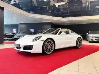 Gebraucht Porsche 911 Targa 4S 420 PS (308 kW) 2018 Carraraweißmetallic (metallic) Cabrio