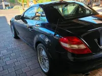 Gebraucht Mercedes SLK350 272 PS (200 kW) 2005 Blau Cabrio