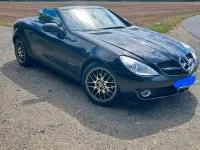 Gebraucht Mercedes SLK200 184 PS (135 kW) 2010 Schwarz Cabrio