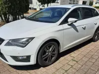 Gebraucht Seat Leon FR 140 PS (102 kW) 2014 "nevada" weiss Kombi