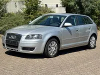 Gebraucht Audi A3 Sportback Attraction 105 PS (77 kW) 2008 Silber Kleinwagen