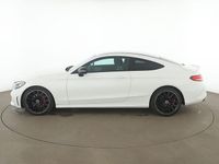Gebraucht Mercedes C220 AMG line 200 PS (147 kW) 2021 Weiß Coupé
