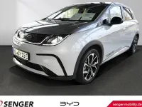 Brugt BYD Dolphin Design 150 kW (204 HK) 2024 Hvid Hatchback