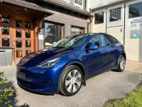 Usado Tesla Model Y Long Range AWD 378 kW (514 CV) 2022 Azul SUV