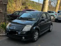 Gebraucht Citroën C2 73 PS (53 kW) 2005 Schwarz Kleinwagen