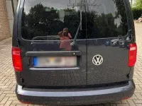 Gebraucht VW Caddy 125 PS (91 kW) 2016 Blau Van / Kleinbus