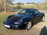 Gebraucht Porsche Boxster 228 PS (167 kW) 2002 Blau Cabrio