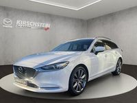 Gebraucht Mazda 6 Sports-Line 194 PS (142 kW) 2019 Snowflake white pearl Kombi