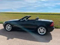 Gebraucht Mercedes SLK200 163 PS (119 kW) 2002 Schwarz Cabrio