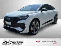 Gebraucht Audi Q4 Sportback e-tron S-Line 219 kW (299 PS) 2022 Weiß SUV