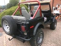Used Jeep CJ 110 HP (80 kW) 1980 Black Cabriolet