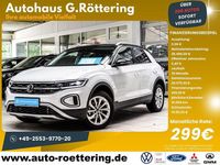 Gebraucht VW T-Roc Style 150 PS (110 kW) 2024 Weiß SUV
