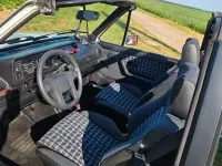 Gebraucht VW Golf Cabriolet 98 PS (72 kW) 1991 Weiß Cabrio
