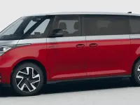 Neu VW ID. Buzz GTX 250 kW (340 PS) 2026 Monosilber metallic / kirschrot Van / Kleinbus