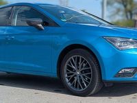 Usata Seat Leon 110 CV (80 kW) 2015 Blu Berlina
