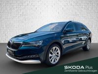 Gebraucht Skoda Superb Scout 4x4 190 PS (139 kW) 2020 Lavablau metallic Kombi