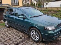 Gebraucht Opel Astra 101 PS (74 kW) 2001 Grün Kombi