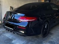 Gebraucht Mercedes C200 AMG 184 PS (135 kW) 2018 Schwarz Coupé