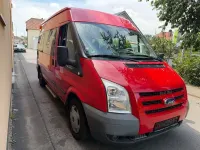 Gebraucht Ford Transit 116 PS (85 kW) 2010 Rot Van / Kleinbus