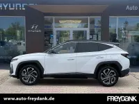 Gebraucht Hyundai Tucson Turbo 160 PS (117 kW) 2025 Serenity white / abyss black SUV